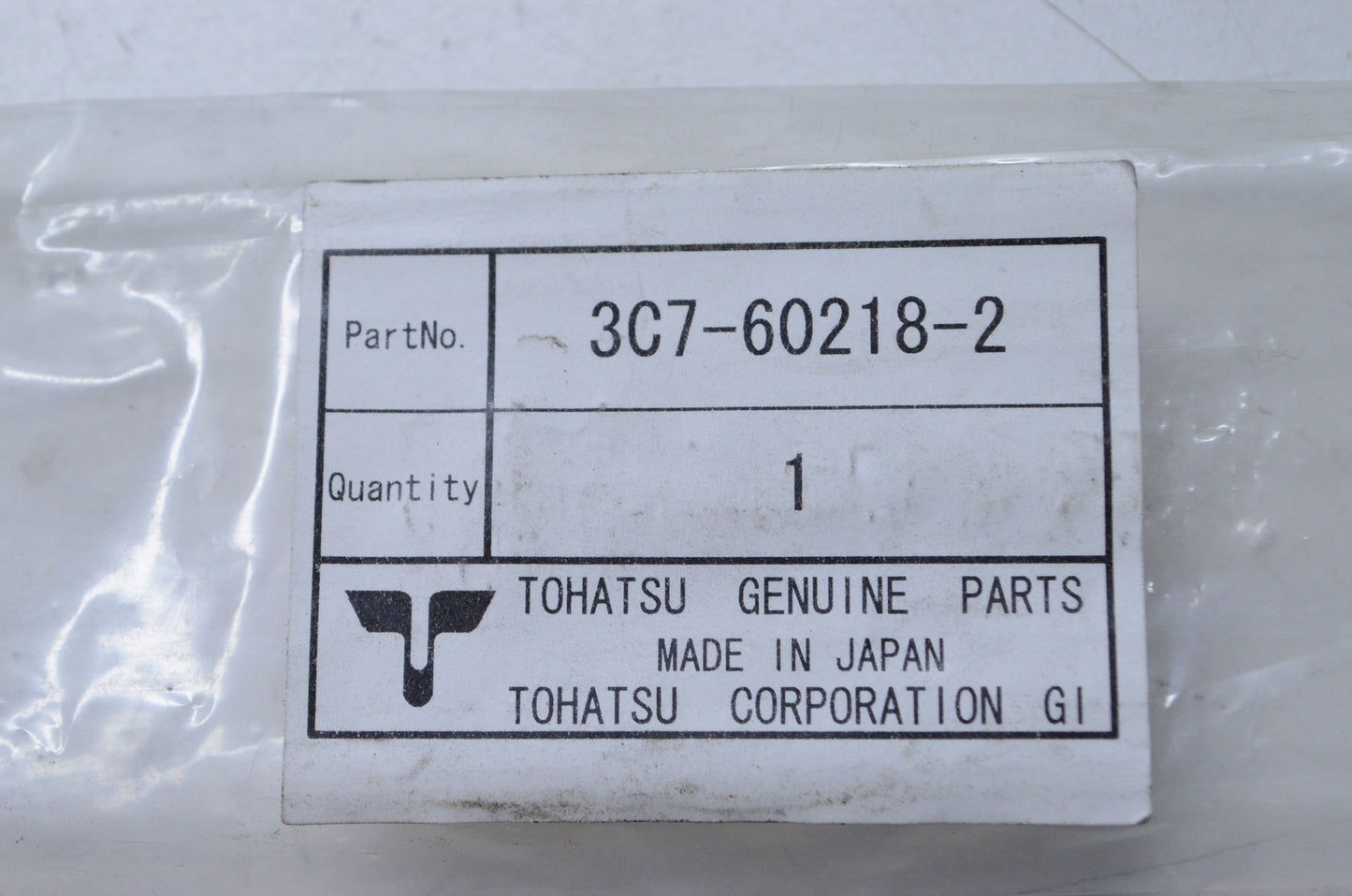 New OEM Tohatsu Outboard Anode NOS