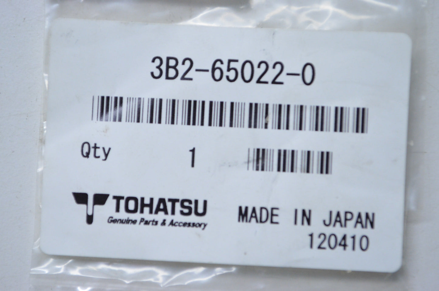 New OEM Tohatsu Water Pump Impeller Key NOS