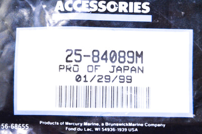 OEM Mercury 25-84089M O-Ring NOS