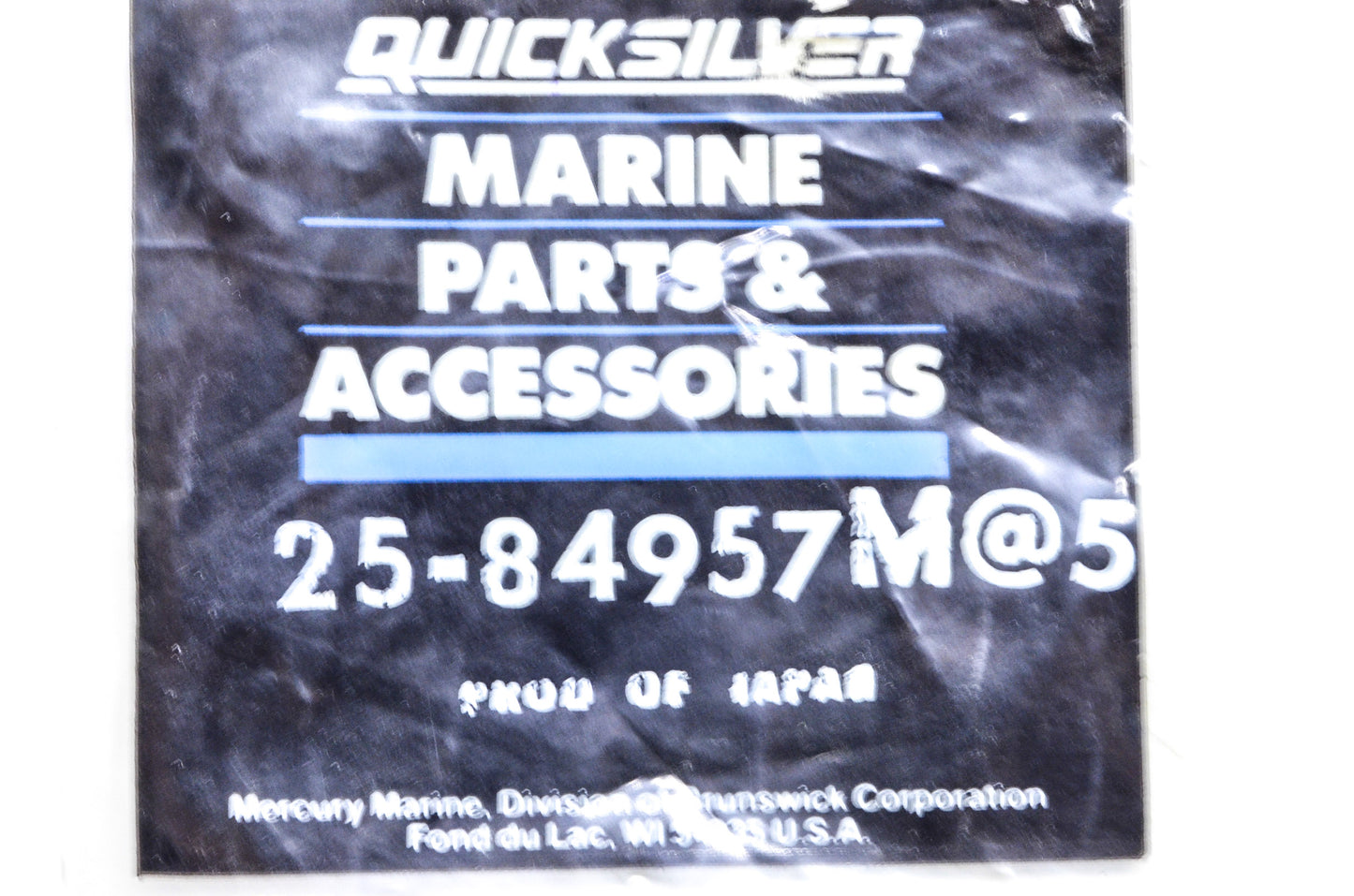 OEM Mercury 25-84957 O-Ring Qty 5 NOS
