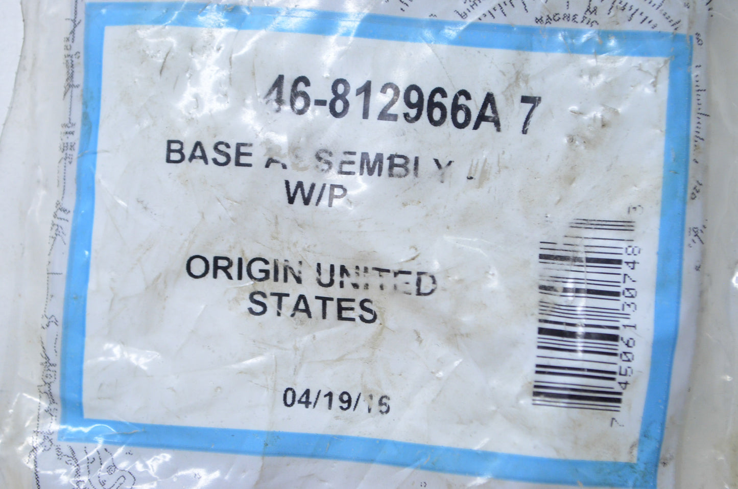 New OEM Mercury Water Pump Base Assembly  NOS
