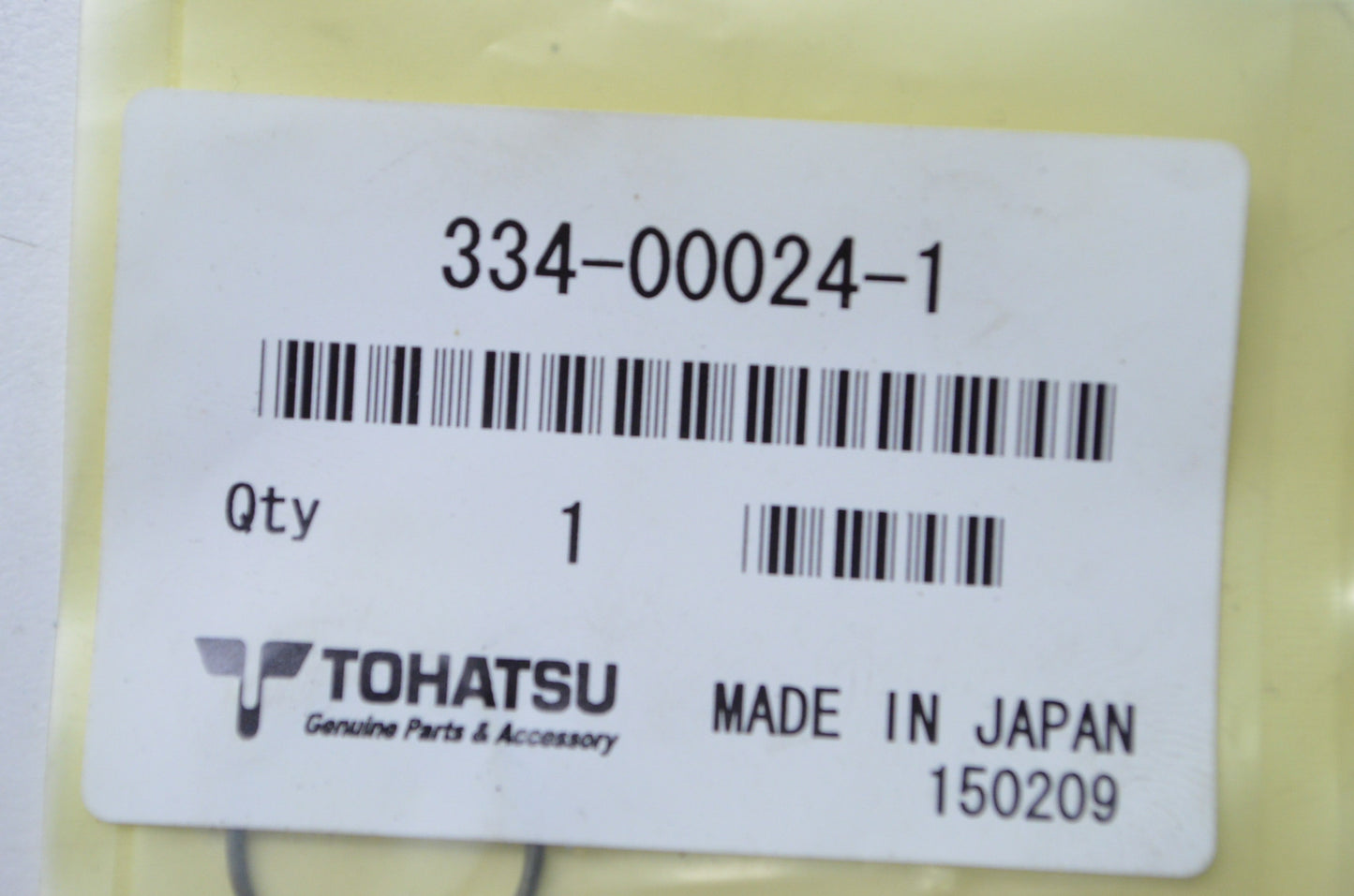 Tohatsu 334-00024-1 Piston Clip QTY 2 NOS