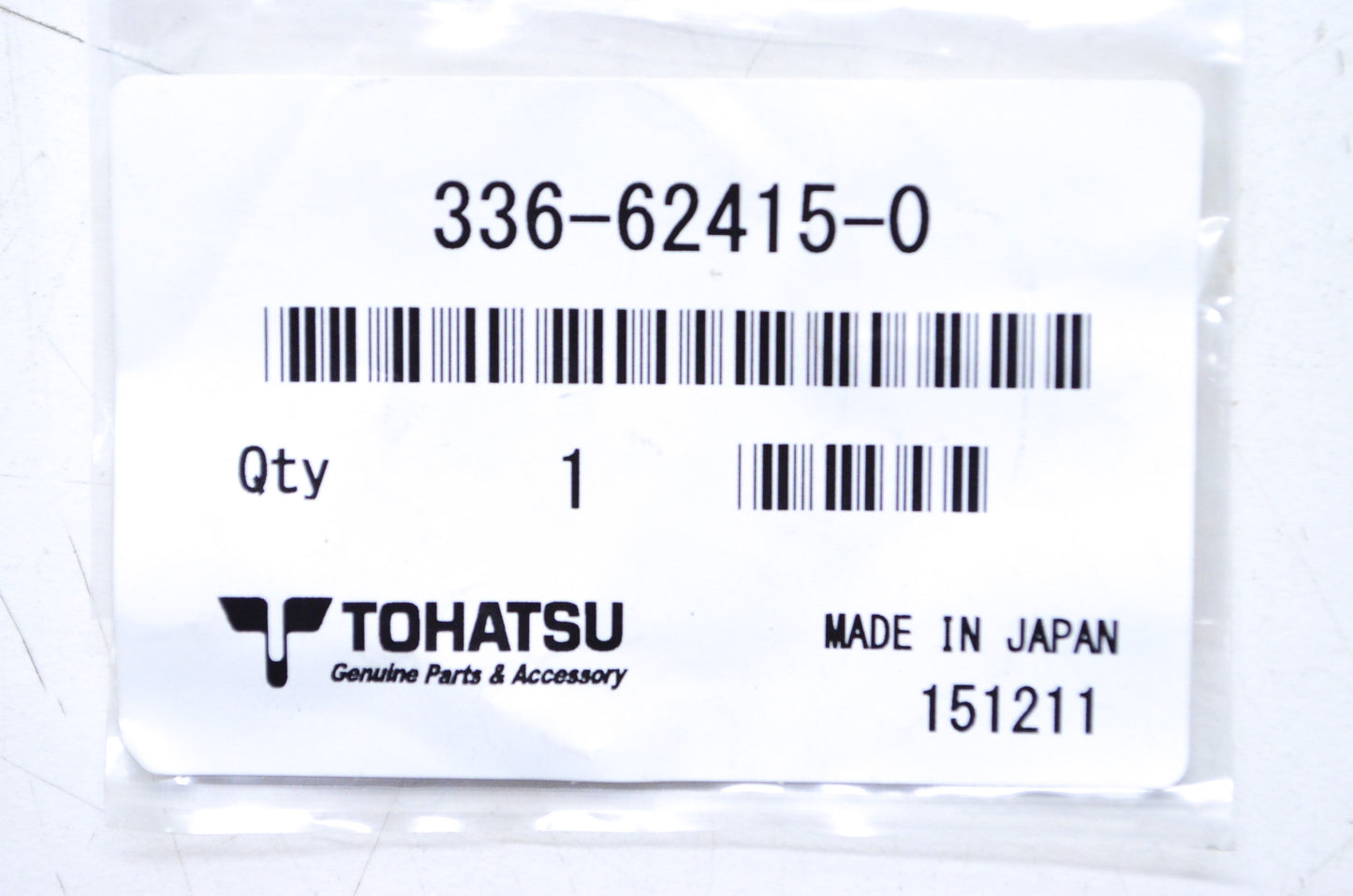 New OEM Tohatsu O-Ring NOS