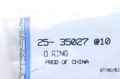 OEM Mercury 25-35027 Lower Unit O-Ring Qty 2 NOS
