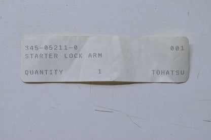 Tohatsu 345-05211-0 Starter Lock Arm NOS