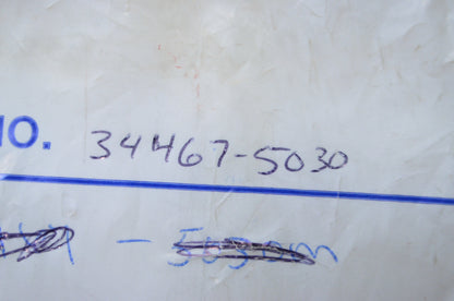 Nissan 34467-5030 Rubber Seal NOS