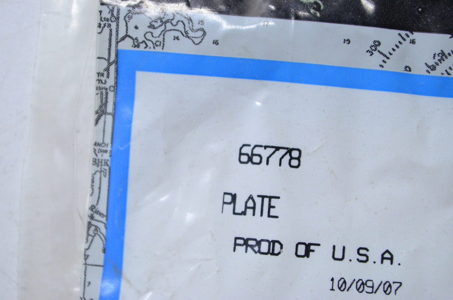 New OEM Mercury Throttle Plate  NOS
