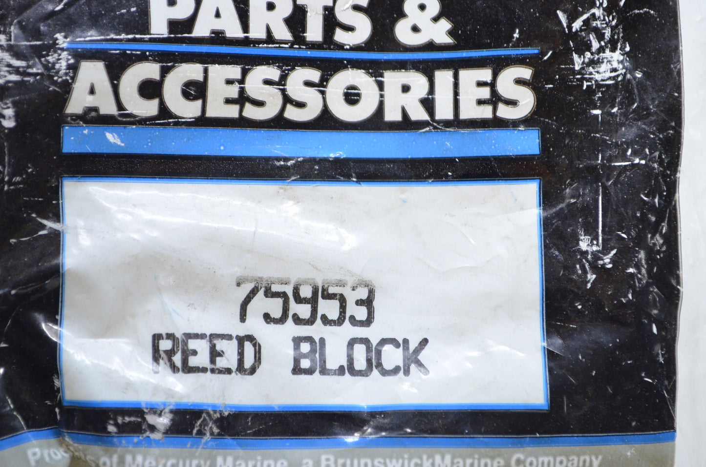 New OEM Mercury Reed Block NOS