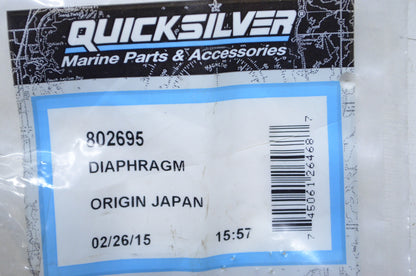 New OEM Mercury Diaphragm NOS
