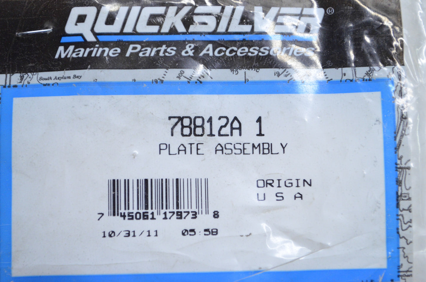 New OEM Mercury Shift Lever Plate Assembly NOS