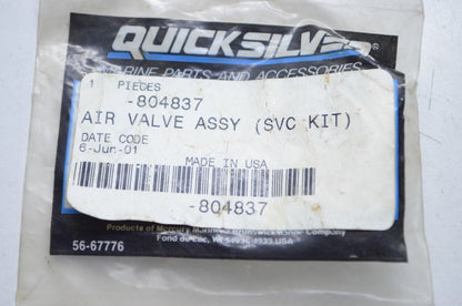 OEM Mercury 804837 Air Valve Assembly NOS