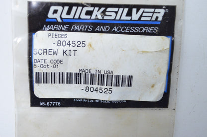 OEM Mercury 804525 Screw Kit NOS