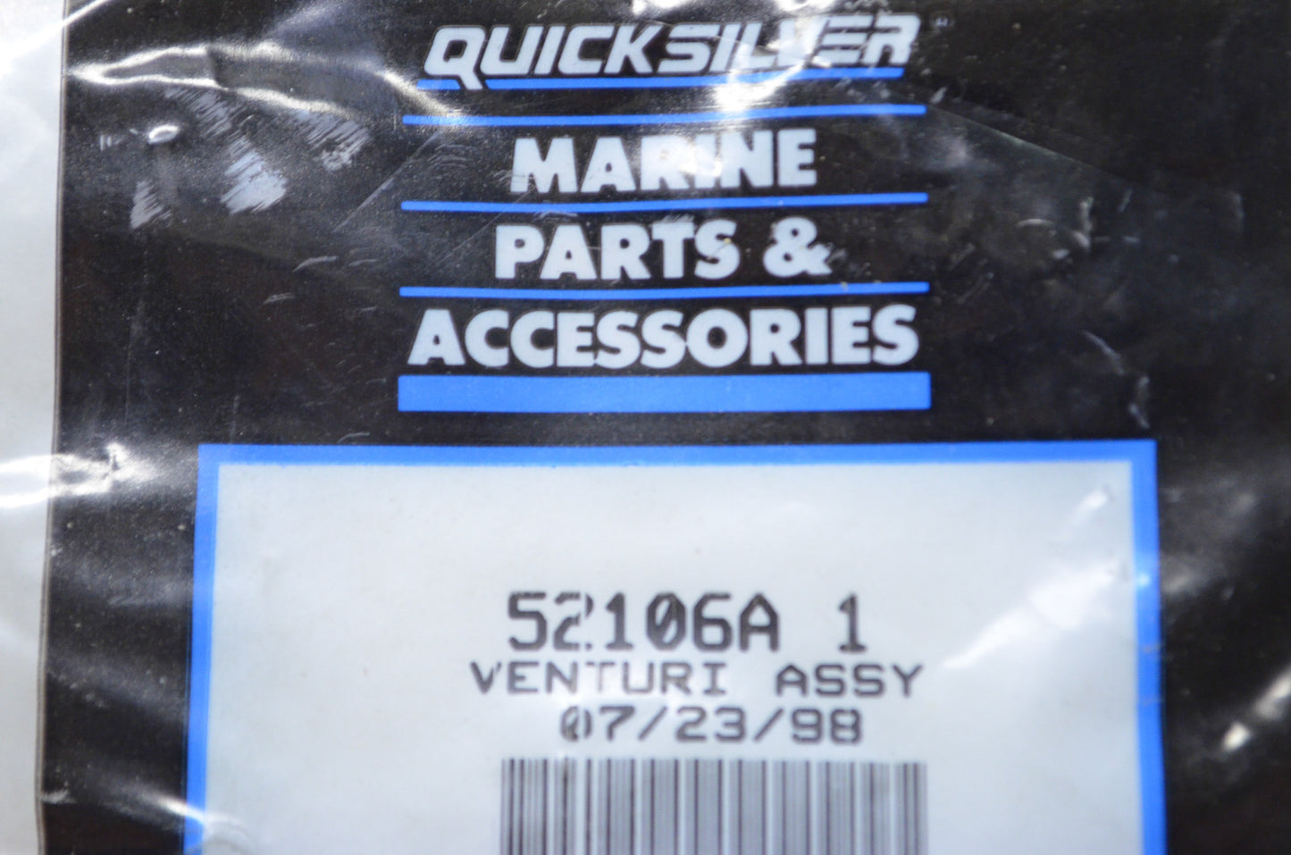 New OEM Mercury Venturi Assembly NOS