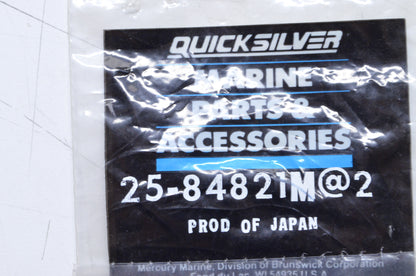 OEM Mercury 25-84821M O-Ring Qty 2 NOS