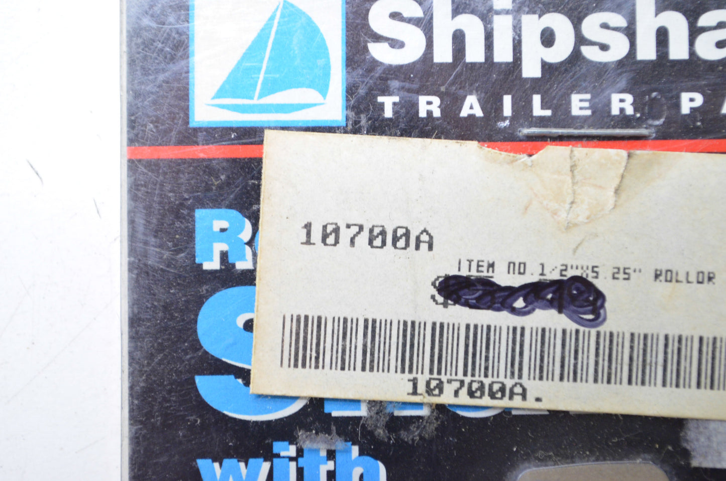 Shipshape 10700A Roller Shaft with Cap Nuts Kit NOS