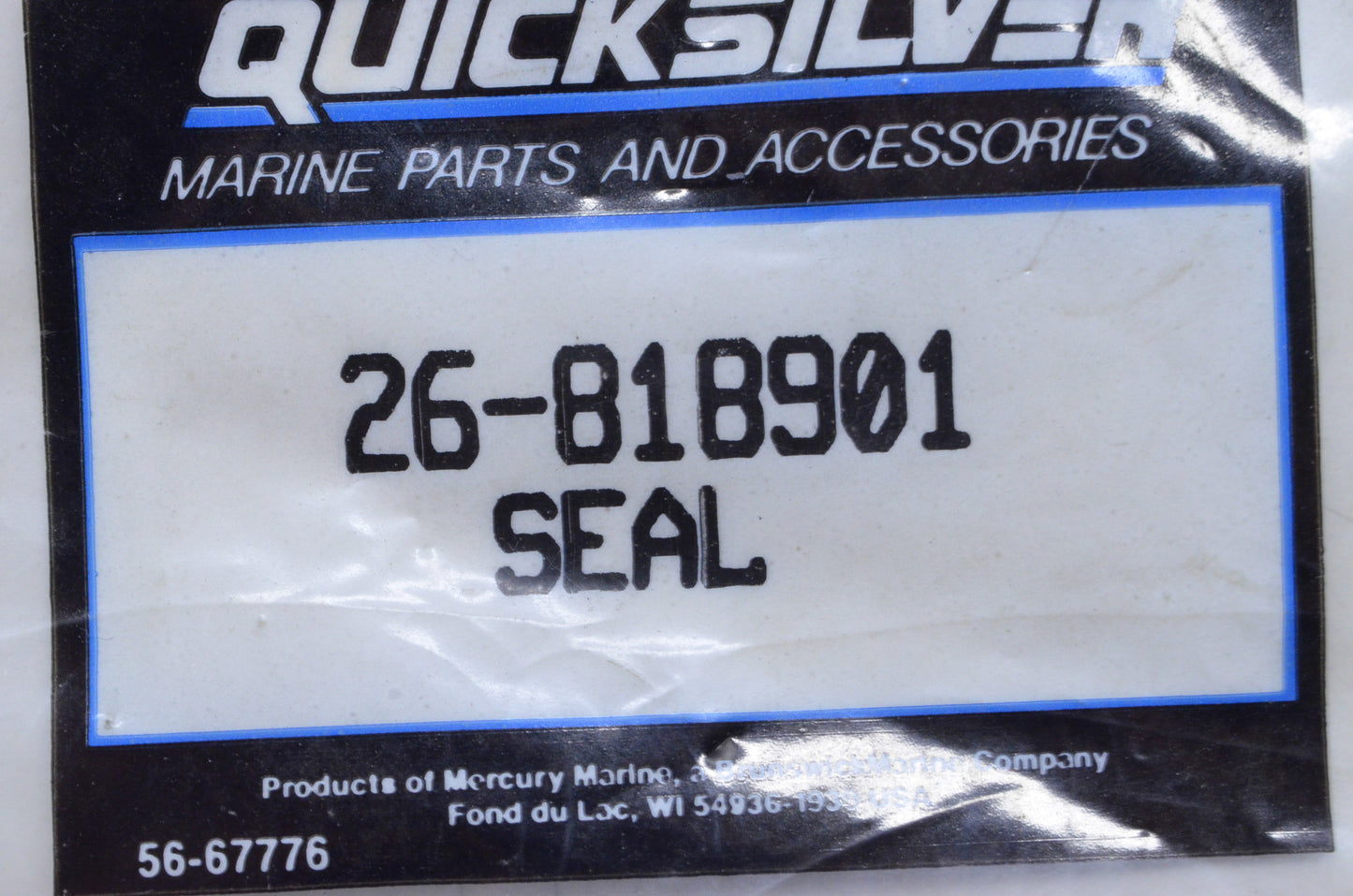 New OEM Mercury Seal NOS