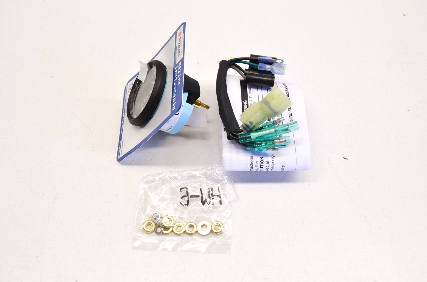 2'' Black Trim Gauge Kit NOS