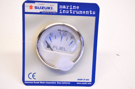 2'' White Fuel Gauge Kit NOS