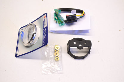 2'' White Volt Meter Kit NOS