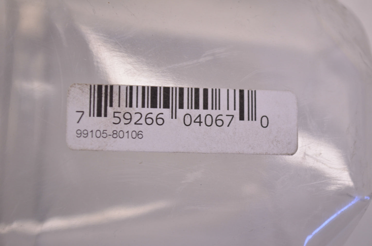2'' White Volt Meter Kit NOS