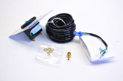 2'' Black Pressure Gauge Kit NOS