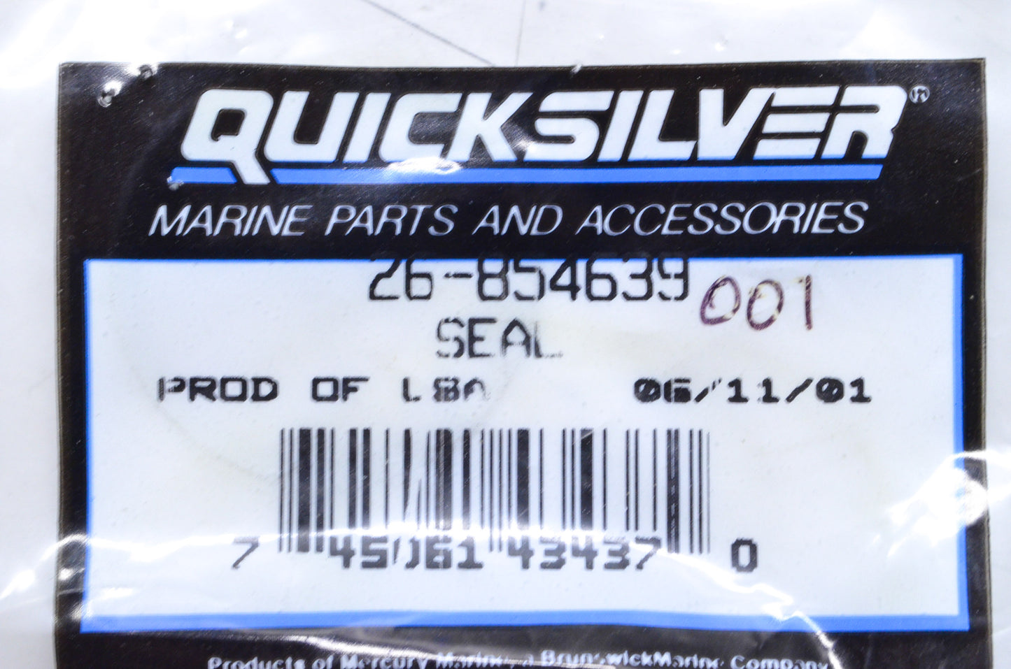 New OEM Mercury Thermostat Seal NOS