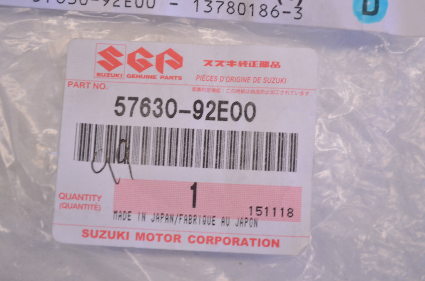 New OEM Suzuki Prop Hardware Kit NOS