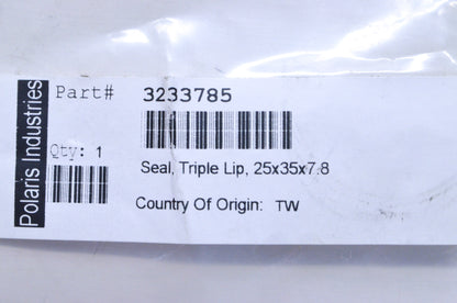 OEM Polaris 3233785 Triple Lip Seal NOS
