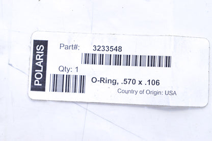 OEM Polaris 3233548 O-Ring NOS