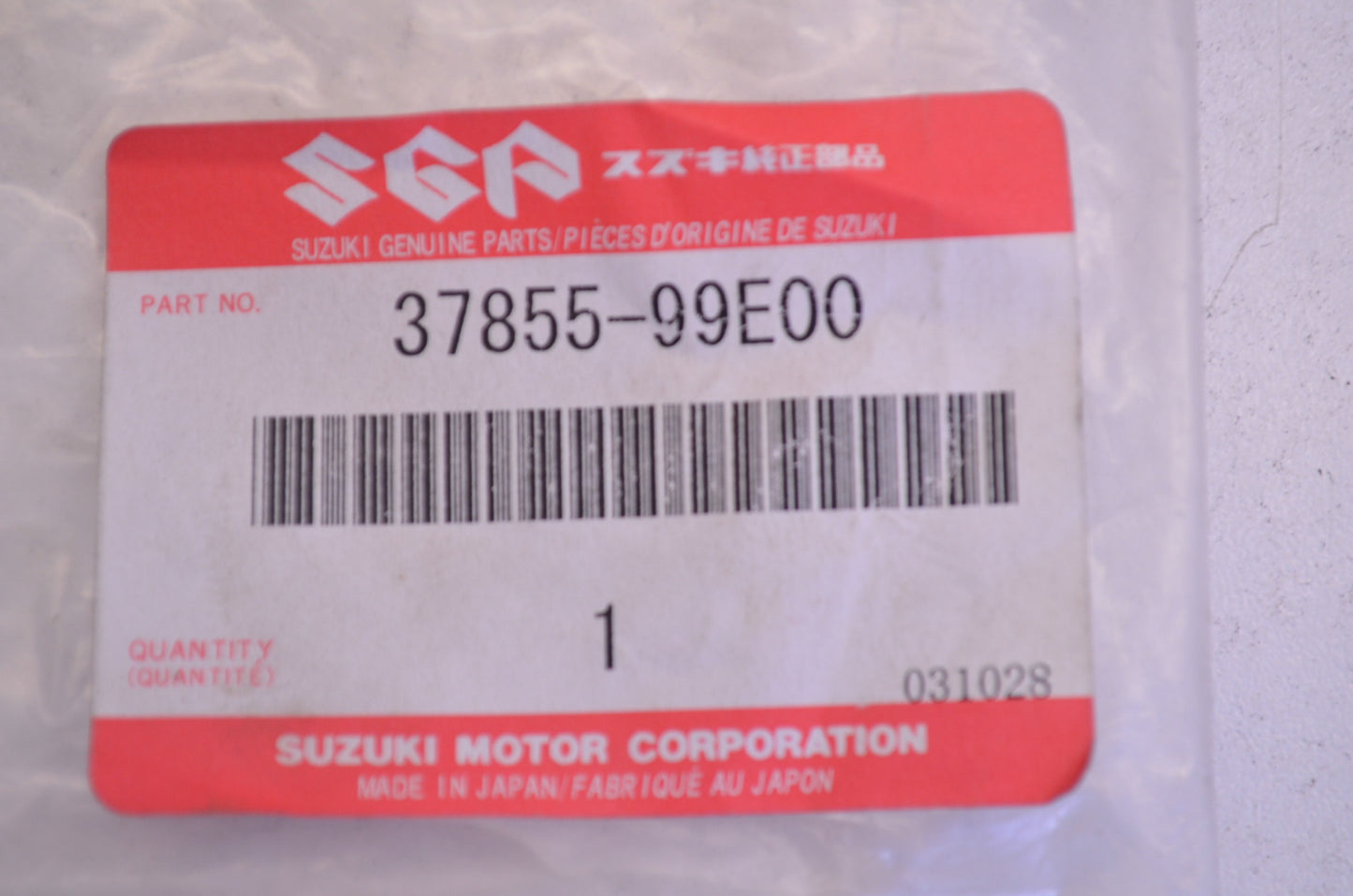 OEM Suzuki 37855-99E00 Switch Panel NOS