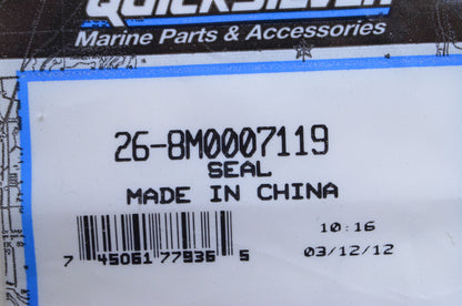 New OEM Mercury Engine Seal NOS