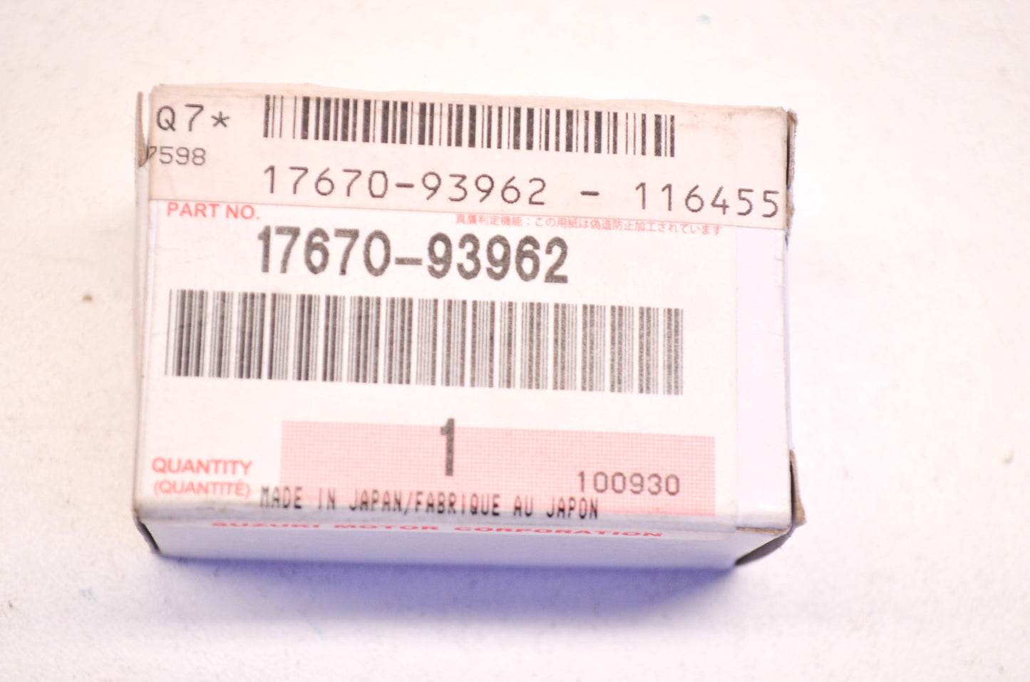 New OEM Suzuki Thermostat NOS