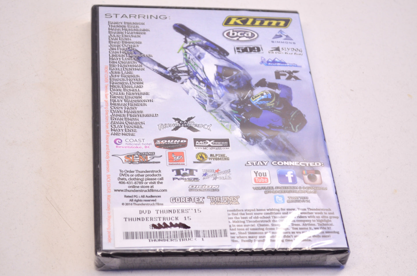 Thunderstruck 15 DVD NOS