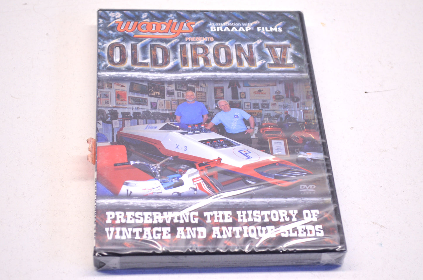 New Woody's Old Iron V DVD Preserving the History of Vintage and Antique Sleds N