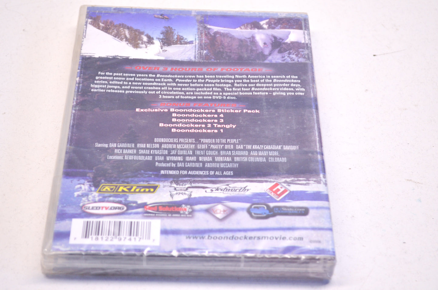 Boondockers Powder To The People DVD NOS