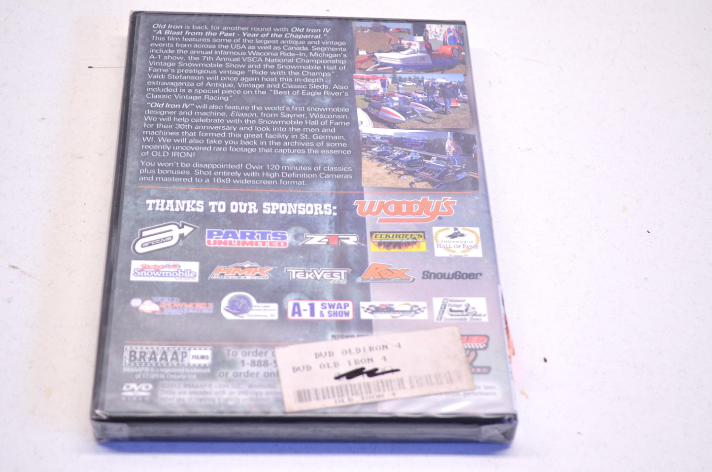 New Woody's Old Iron IV DVD NOS