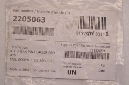 New OEM Polaris Shear Pin NOS