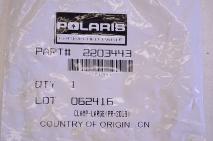 OEM Polaris 2203443 Large Clamp (PR-2019) NOS