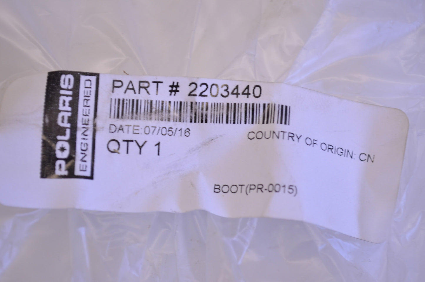 OEM Polaris 2203440 Boot NOS