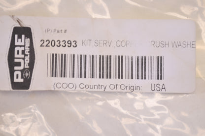 Copper Crush Washer Qty 2 NOS