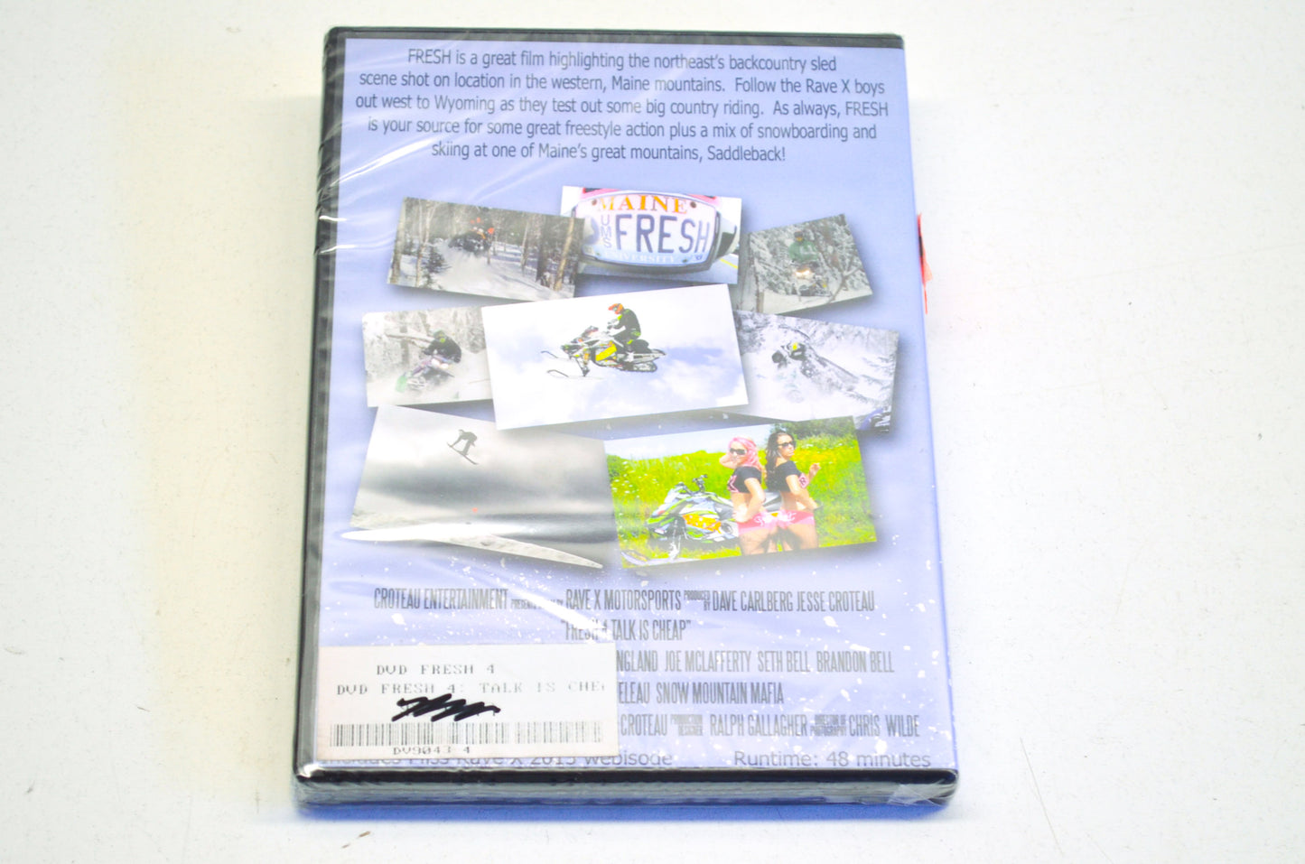 Fresh 4 Talk is Cheap DVD NOS
