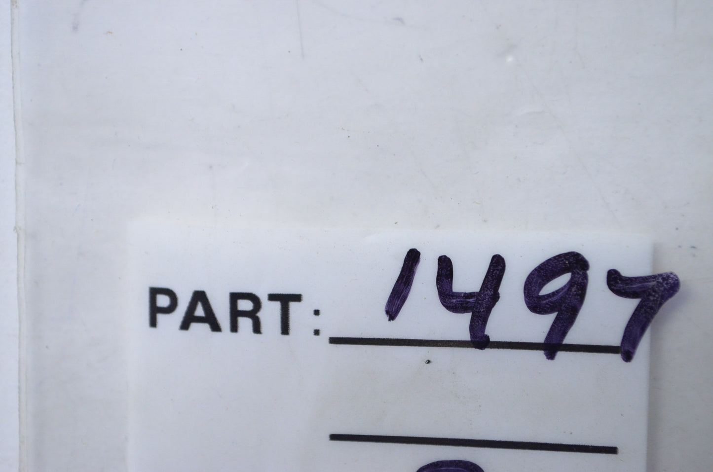 Outboard Jets/Specialty Mfg Co 1497 Long Gate Bumper NOS