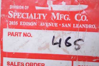 Outboard Jets 465 Q Threading Tool NOS