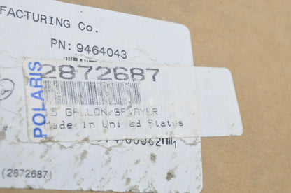 OEM Polaris P2872687, 2872687 15 Gallon Sprayer Kit NOS