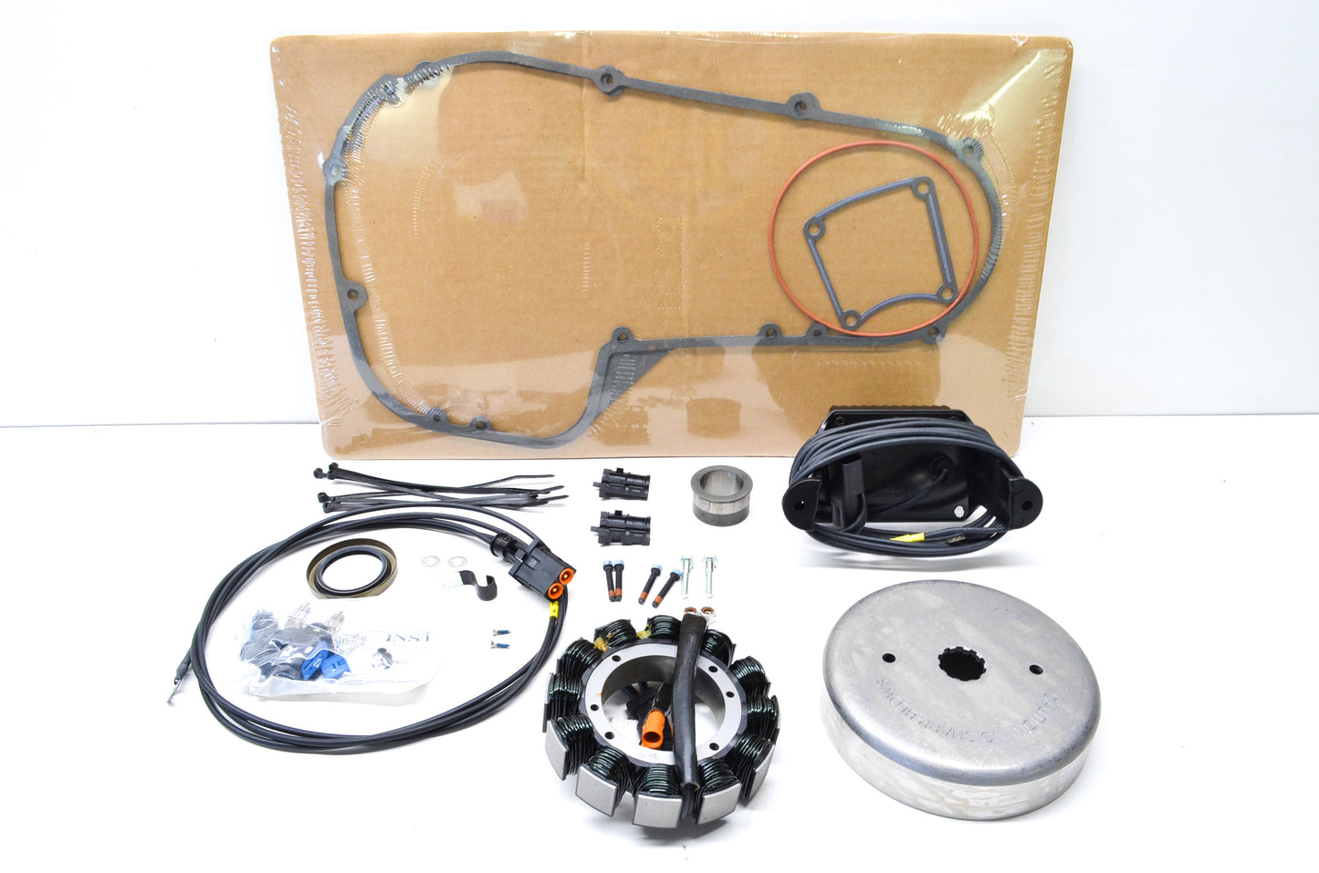 New OEM Harley Davidson 38 Amp High Output Alternator Kit NOS