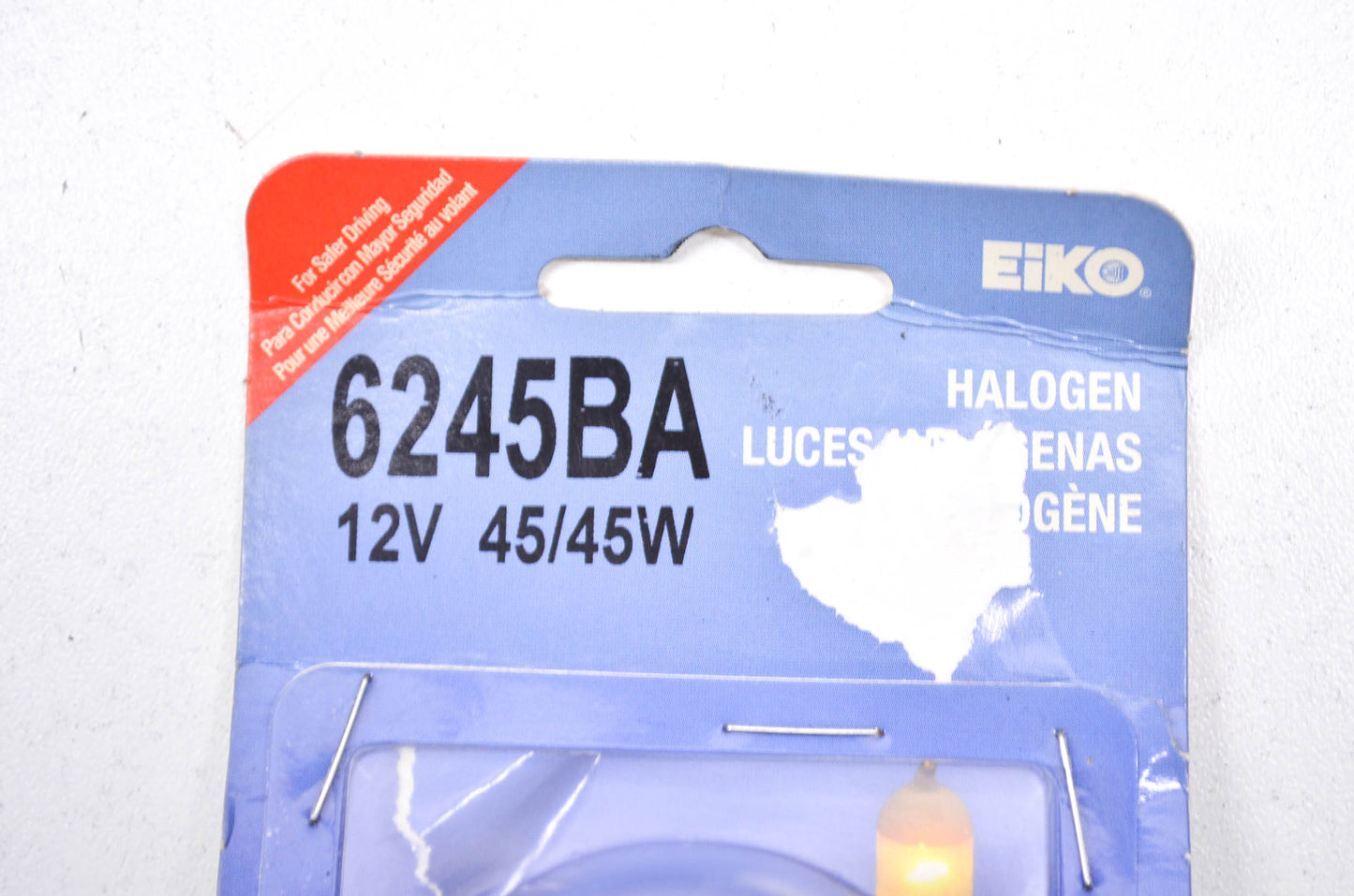 EiKO 6245BA 12V 45W Halogen Auto Bulb NOS
