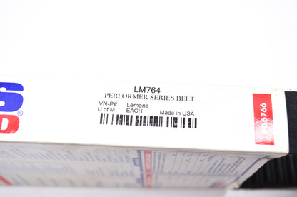 Parts Unlimited LM764 Performer Snowmobile Drive Belt NOS