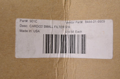 Visu Filter 901C Small Fuel Filter 3/16 NOS