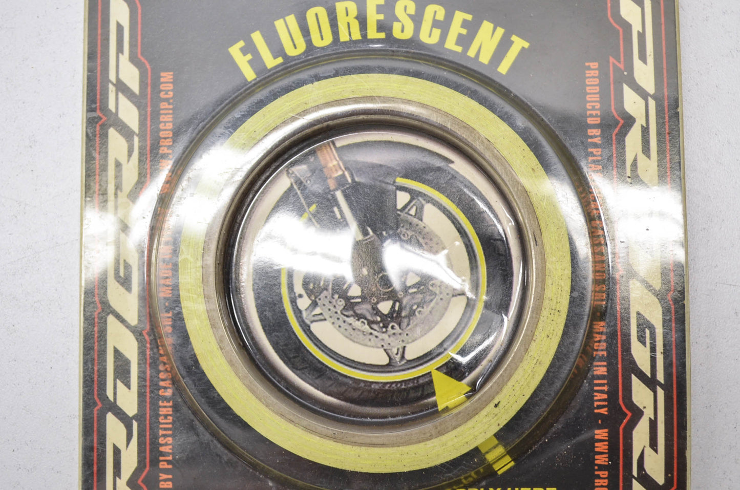 New Pro Grip Yellow Fluorescent Detailing Wheel Tape NOS