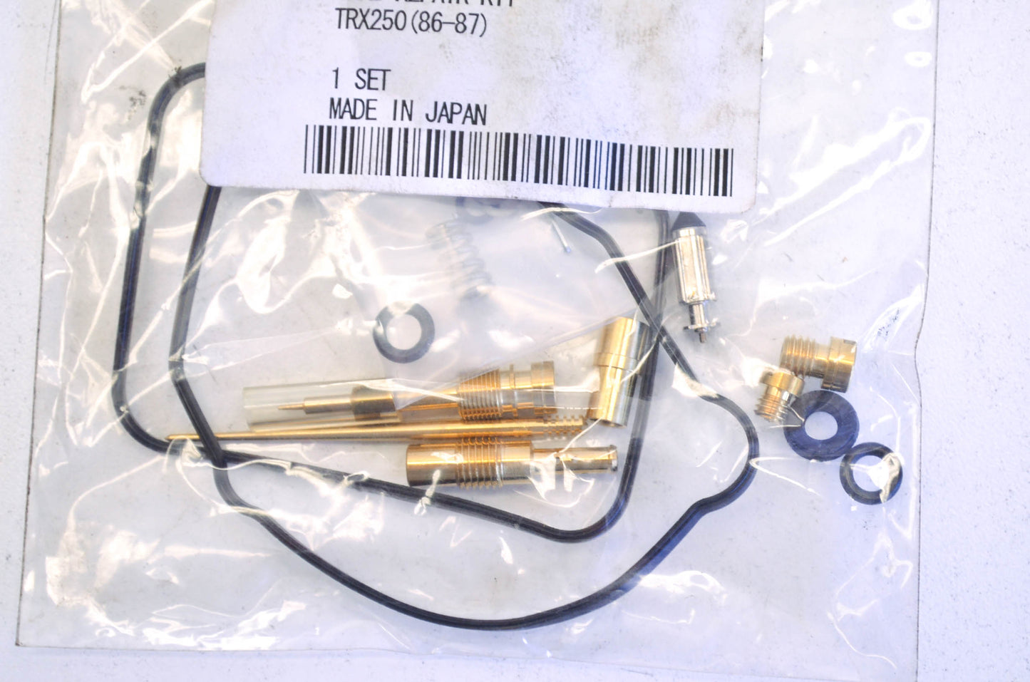 New Moose 1986-1987 Honda TRX250 Carburetor Rebuild Kit NOS